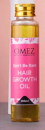 Customer photo review of Don't Be Bald Hair Growth Oil