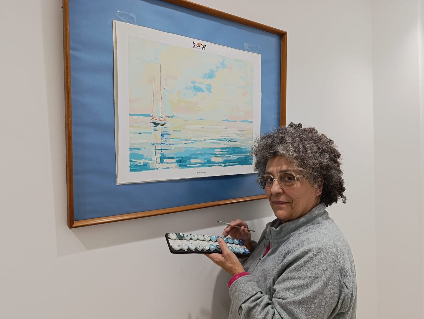 Customer photo review of Boat in Blue