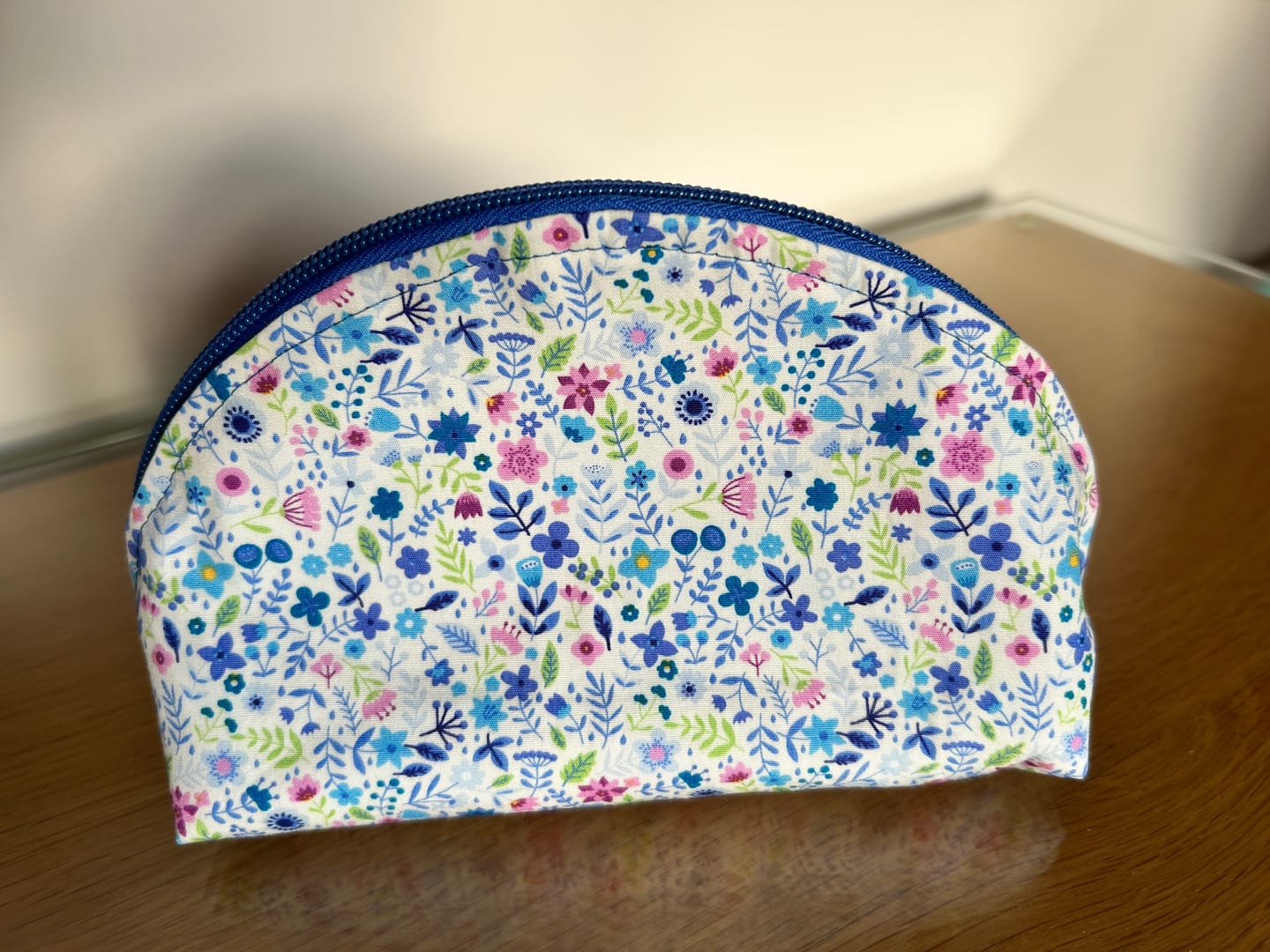Customer photo review of Spring Floral Rose & Hubble Cotton Poplin Fabric