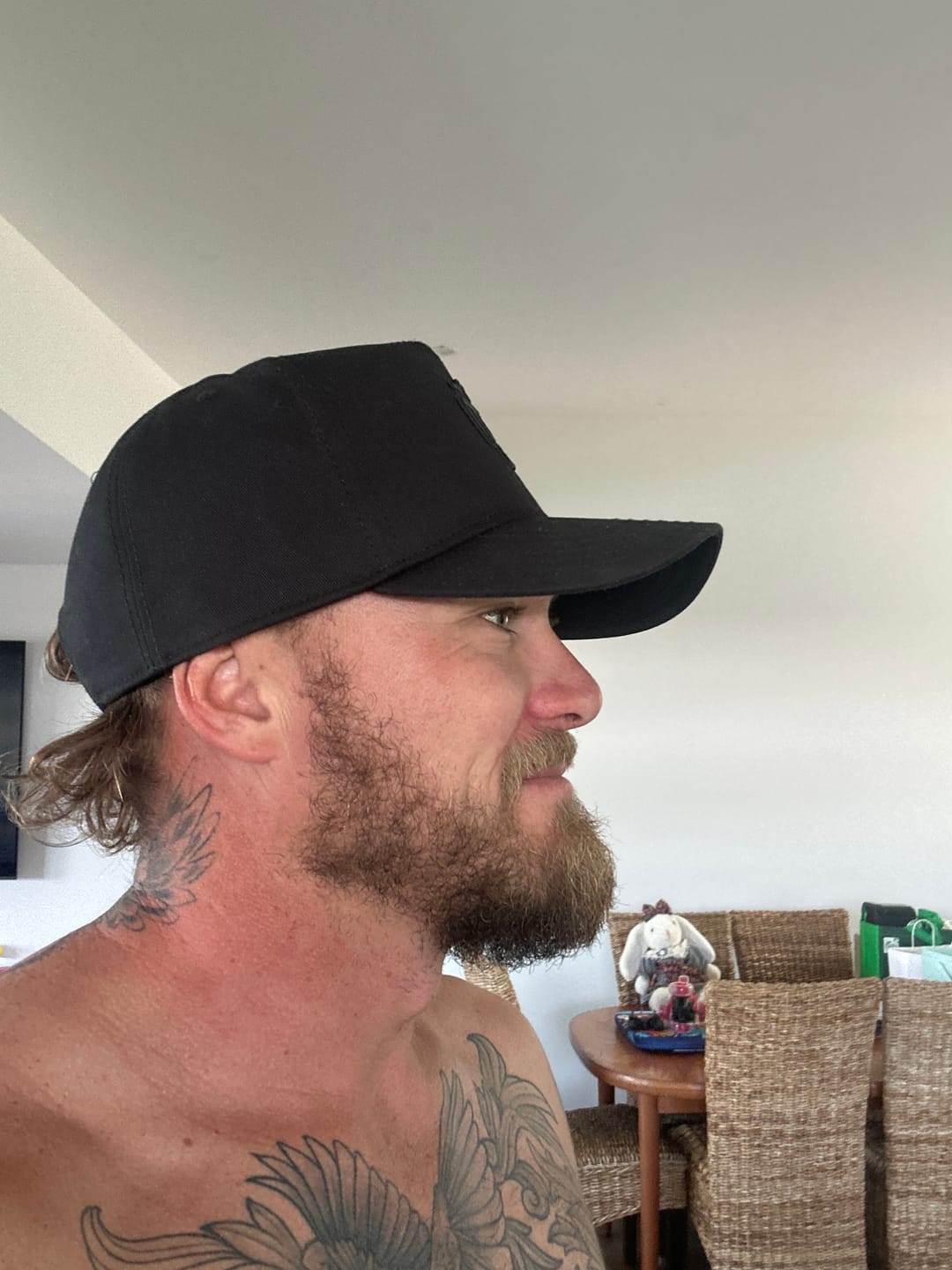 Customer photo review of LVCO "Blk on Blk" A-Frame Snapback
