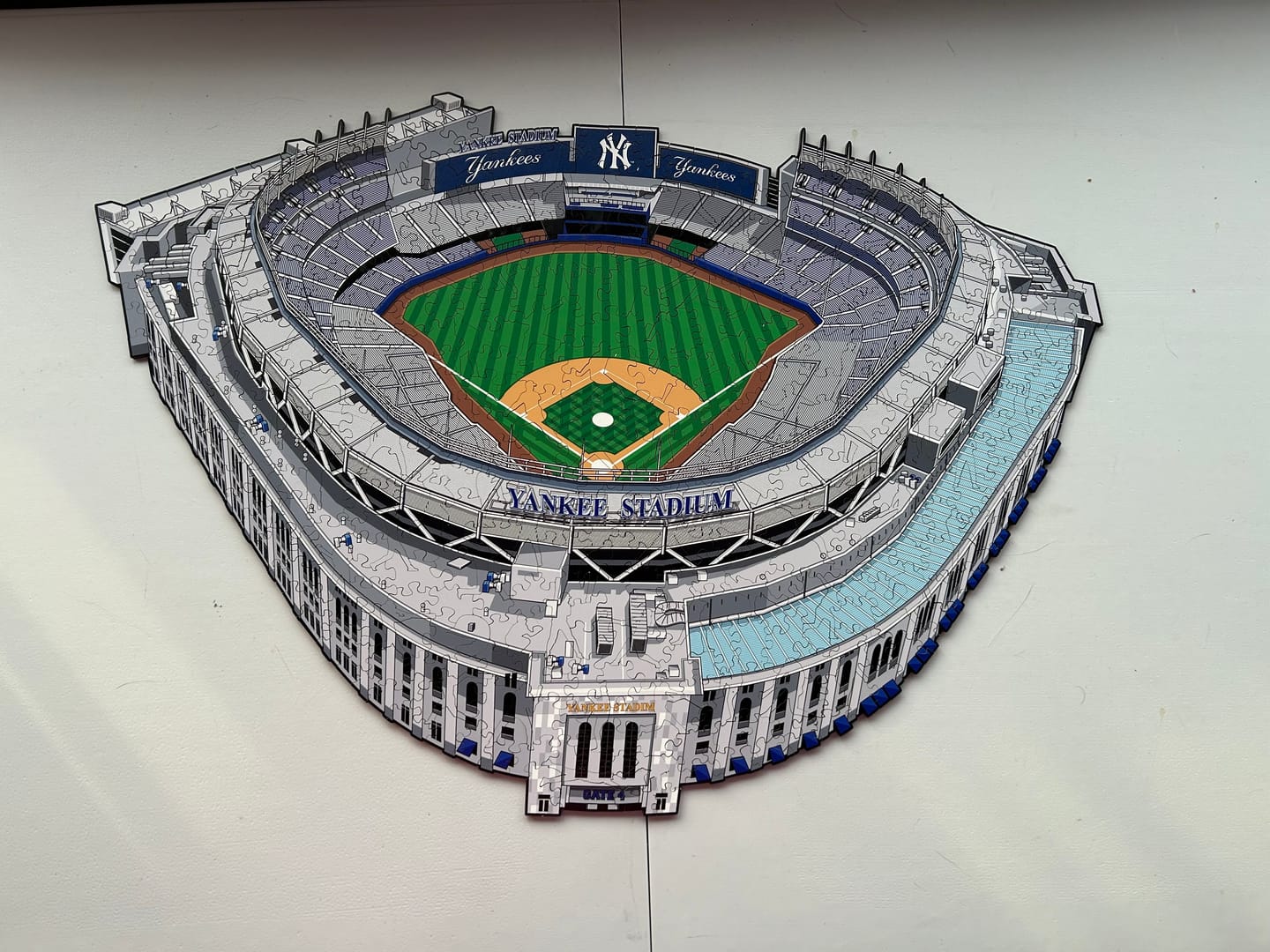 Customer photo review of New York Yankees™ Yankee Stadium - Wooden Puzzle