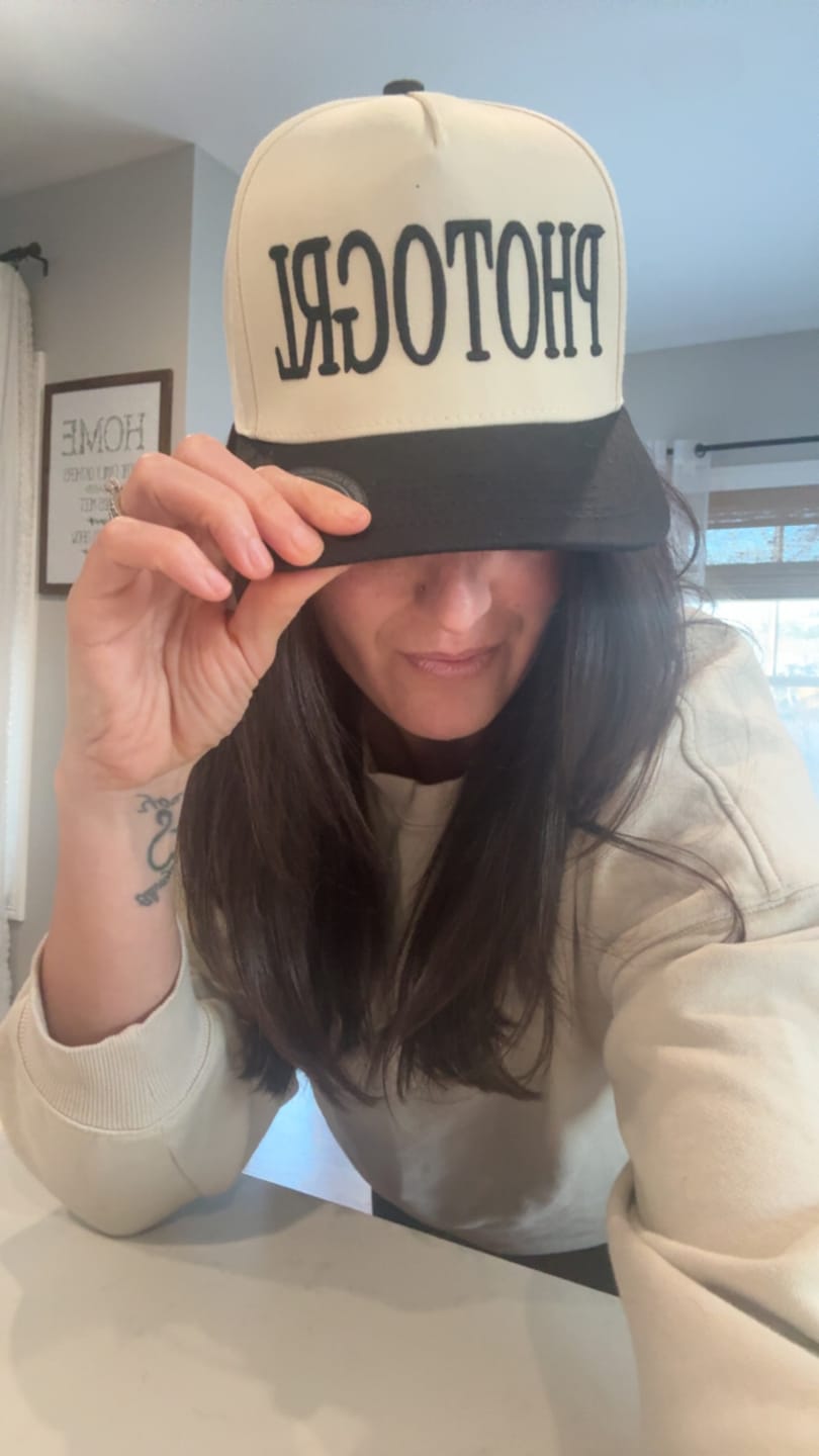 Customer photo review of PHOTOGRL - Trucker Hat