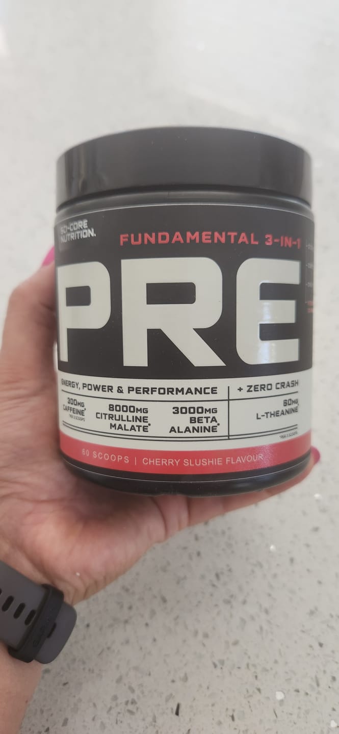 Customer photo review of Fundamental 3-in-1 PRE - Cherry Slushie