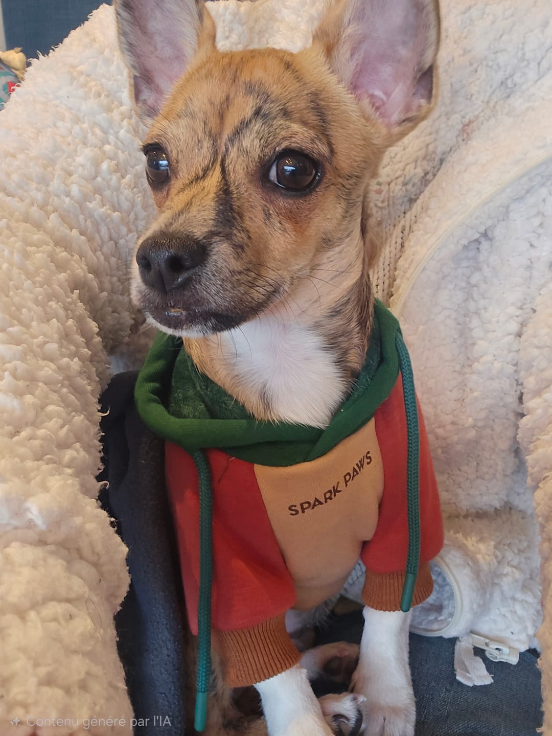 Customer photo review of Ranger Dog Hoodie