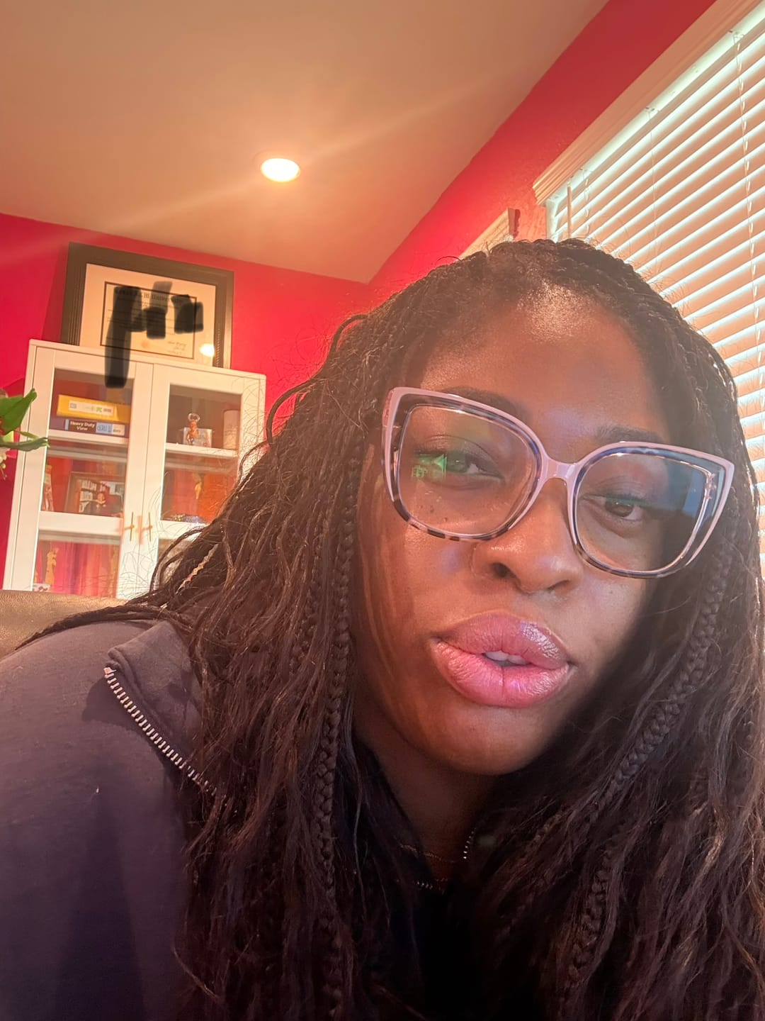 Customer photo review of Crochet Mermaid Braids with Loose Wave Human Hair Curls