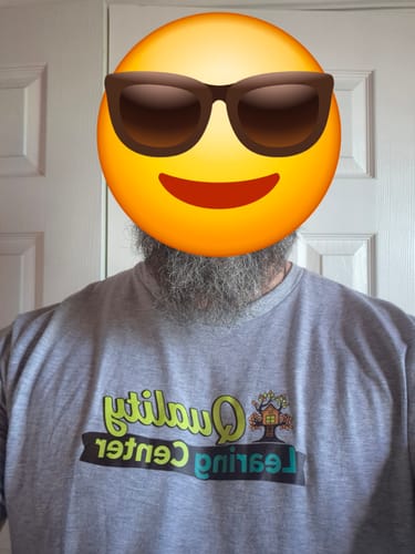 Customer photo review of Quality Learing Center T-Shirt