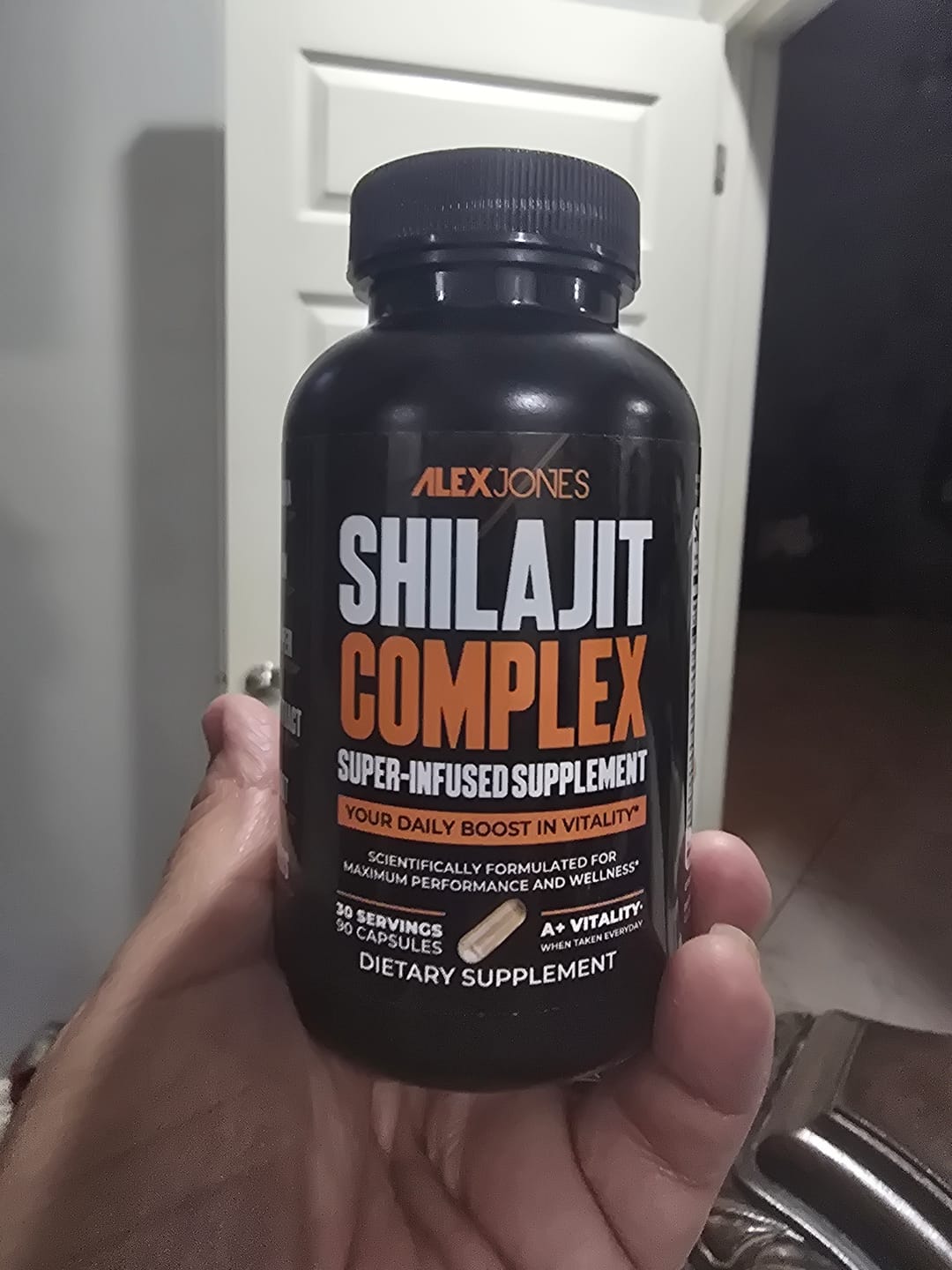 Customer photo review of Shilajit Complex - Super-Infused Supplement (90 Capsules) (30 Servings)