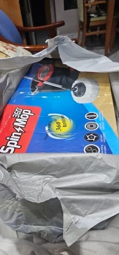 Customer photo review of Pedal-Powered Spin Mop Set™