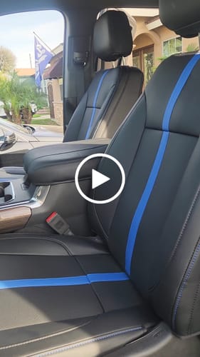 Customer video review of Premium Custom-Fit Seat Covers