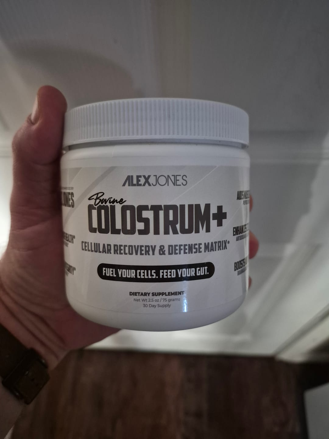 Customer photo review of Bovine Colostrum+ - Cellular Recovery & Defense Matrix