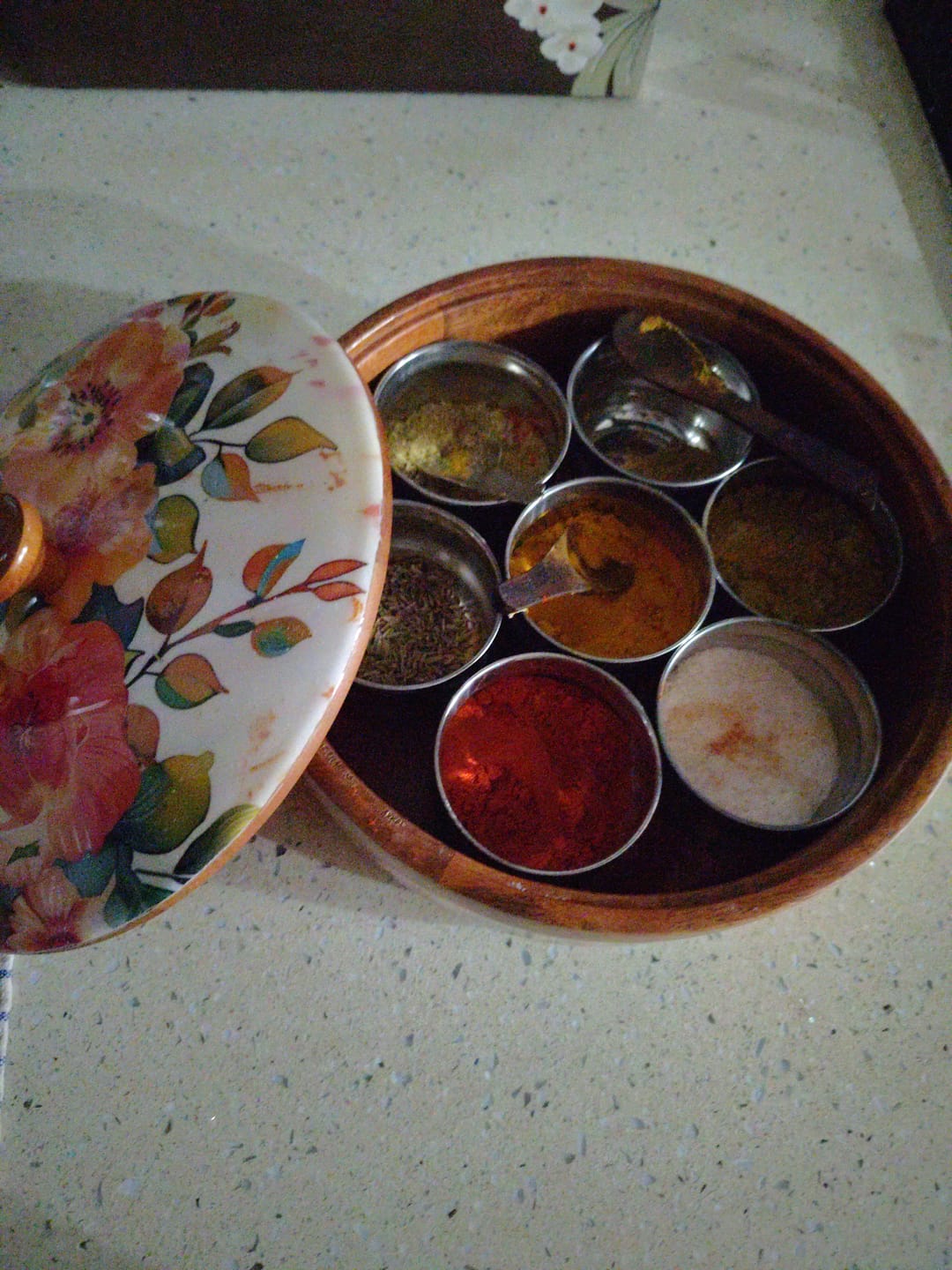 Customer photo review of Pastel Flora Masala Box