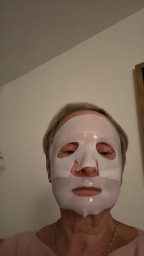 Customer photo review of Bio-Kollagen Gesichtsmaske