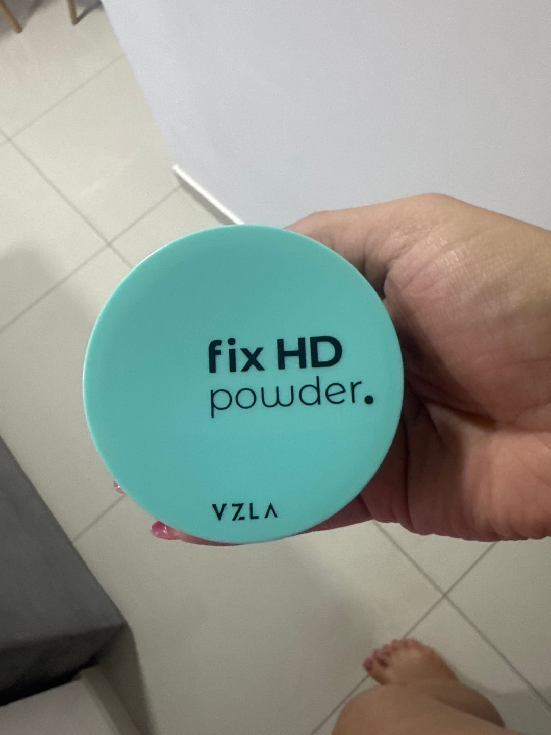 Customer photo review of Fix HD Powder - Vizzela