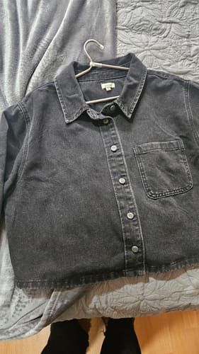 Reseña con foto de un cliente sobre Chaqueta Denim Oslo Solsticio