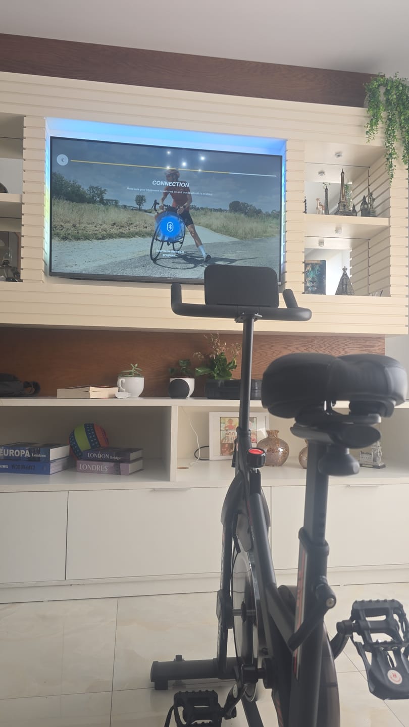 Customer photo review of Bicicleta Ergométrica Smart Bike Magnetic MegaGym