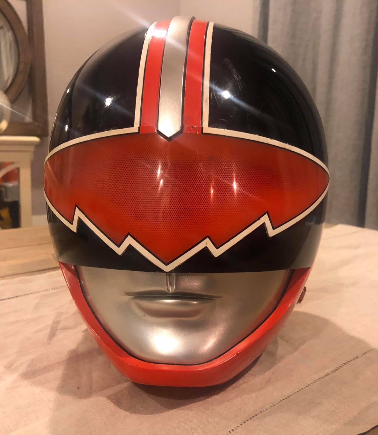 Customer photo review of Power Rangers: Time Force Helmet Life Size Replica