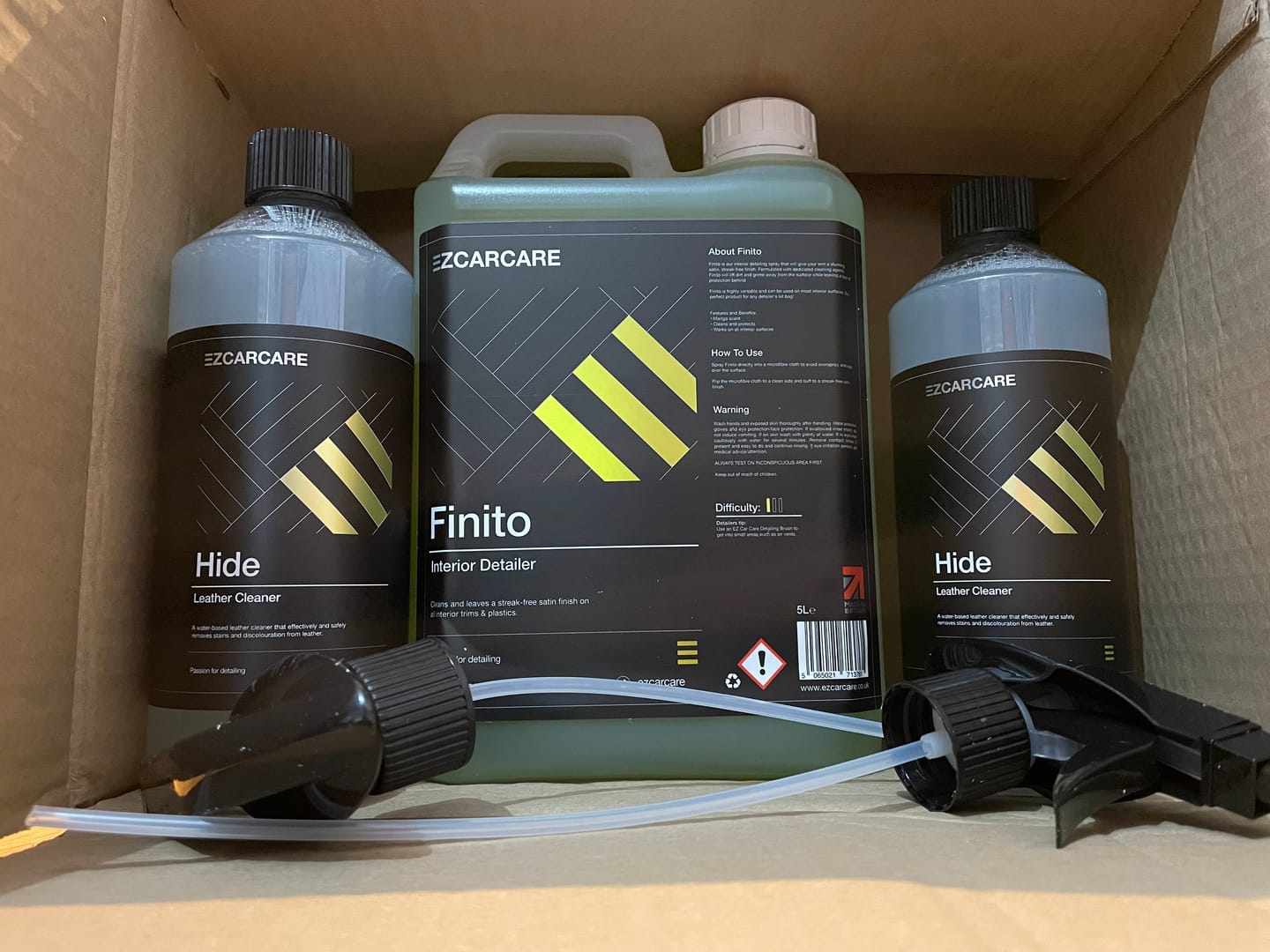Customer photo review of Hide - Leather Cleaner