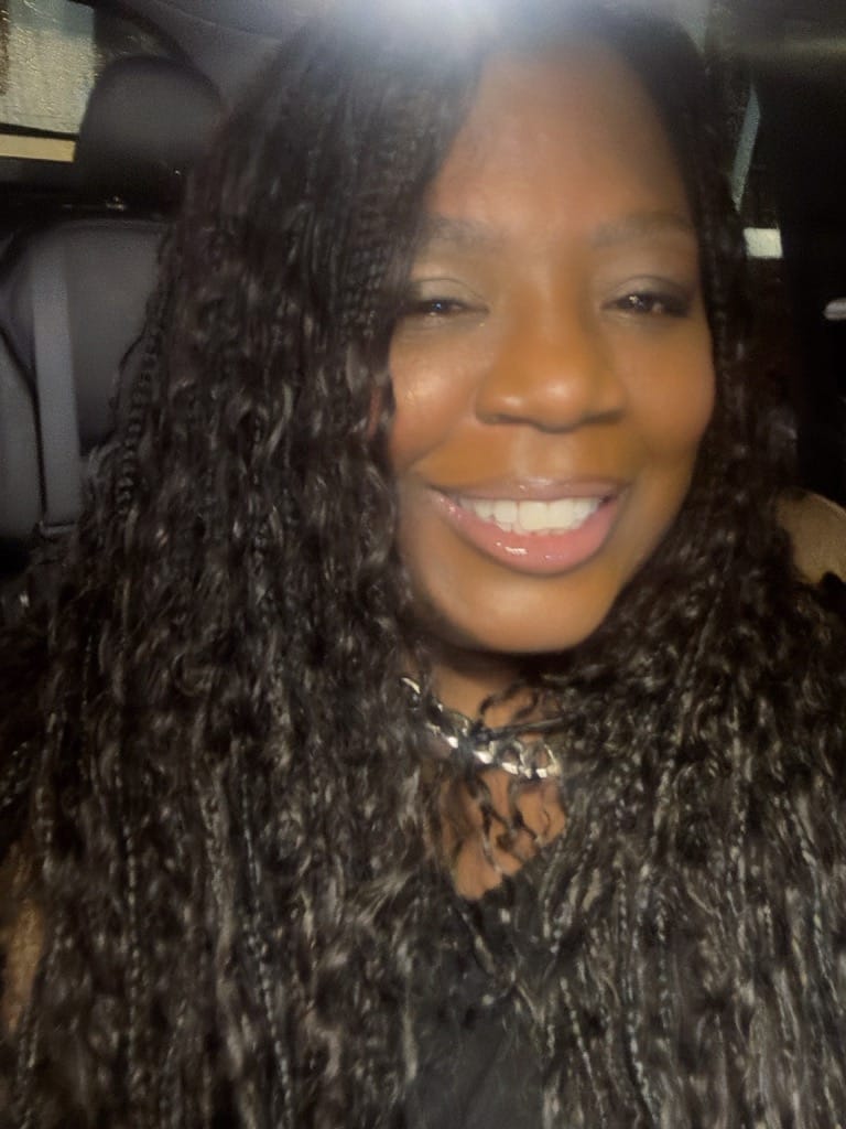 Customer photo review of Water Deep Wave Bulk Hair Extensions for Braiding