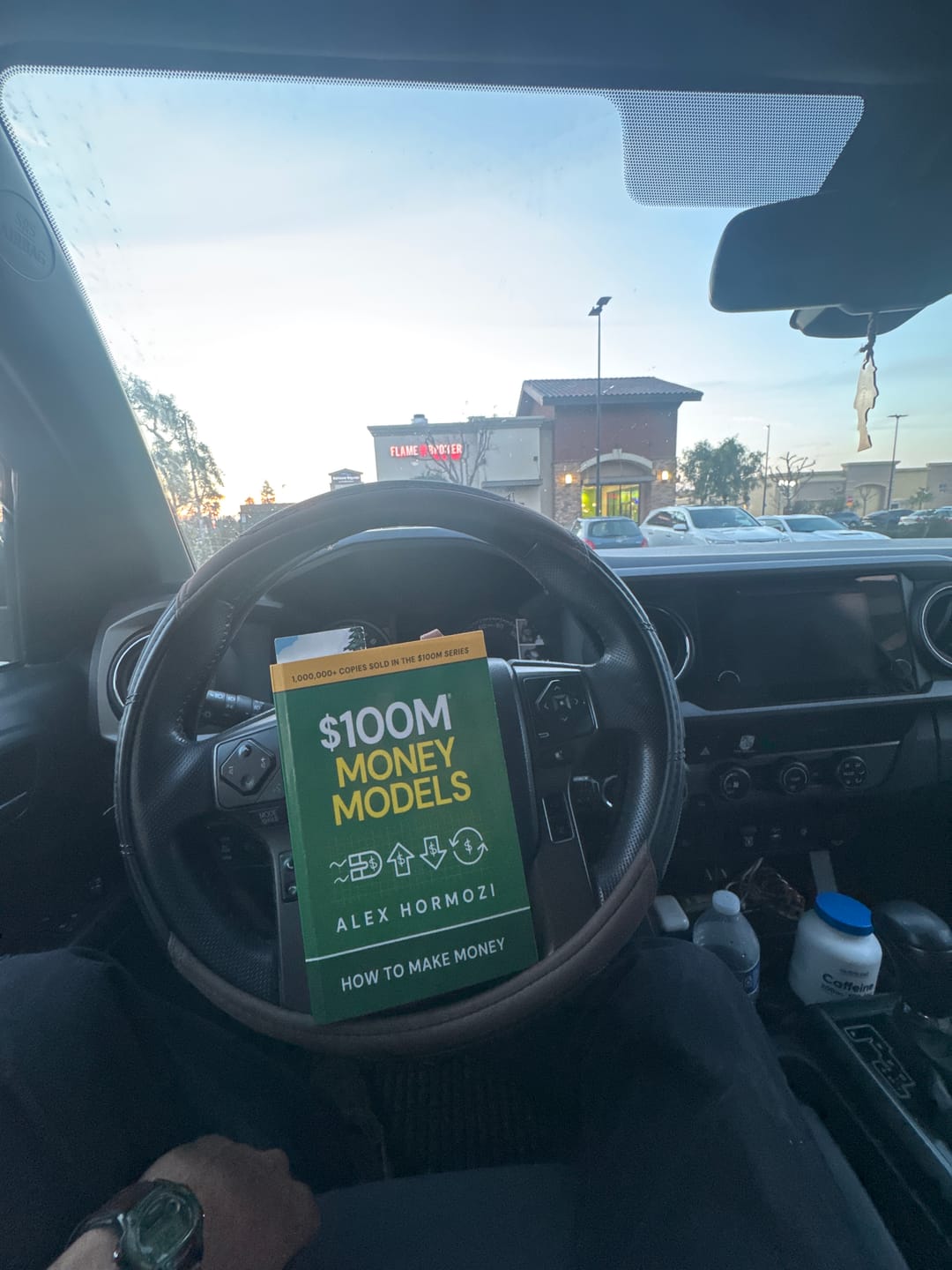 Customer photo review of $100M Money Models Hardback Book