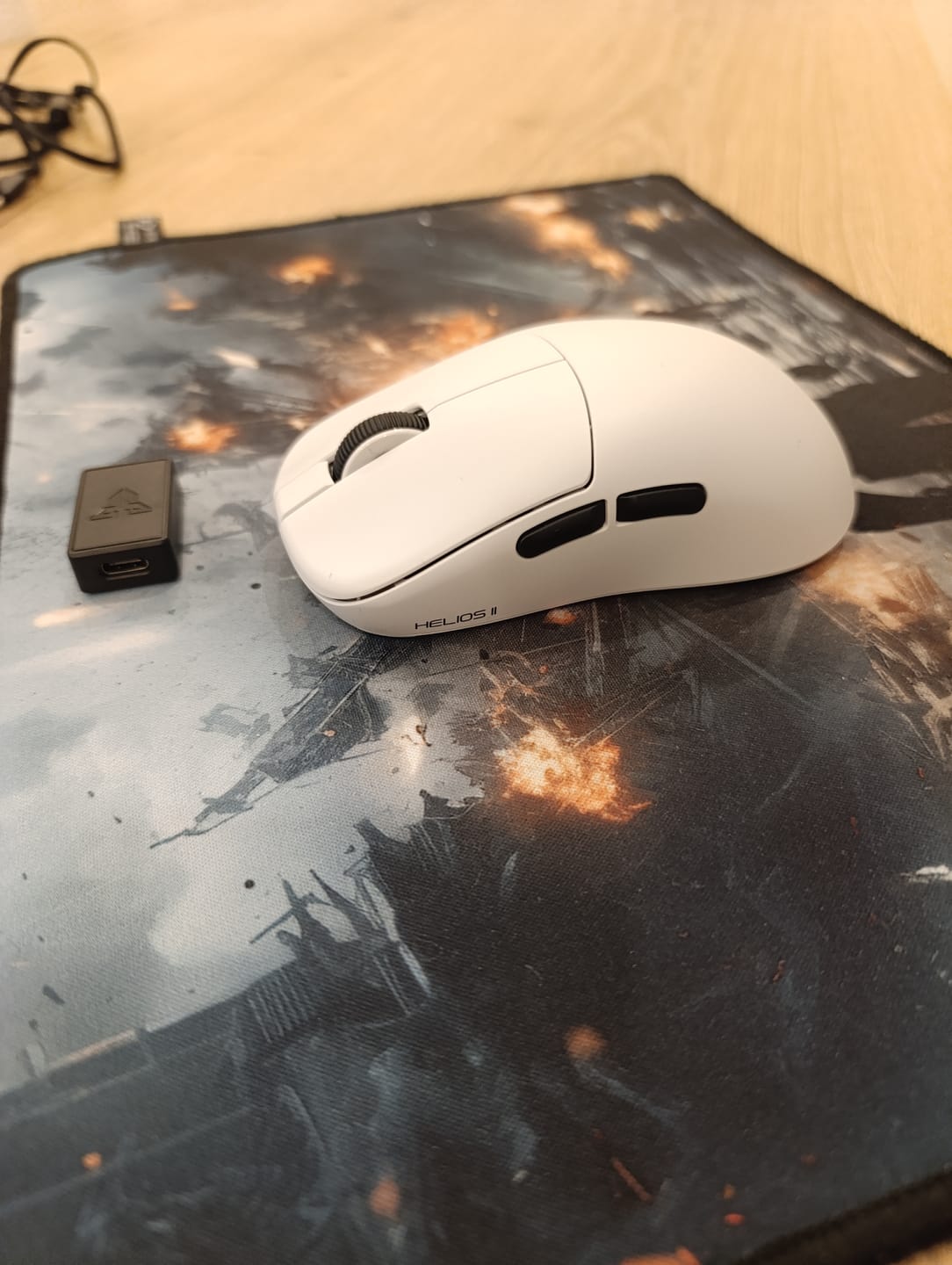 Customer photo review of Fantech Helios II XD3V3 1K Wireless Mouse