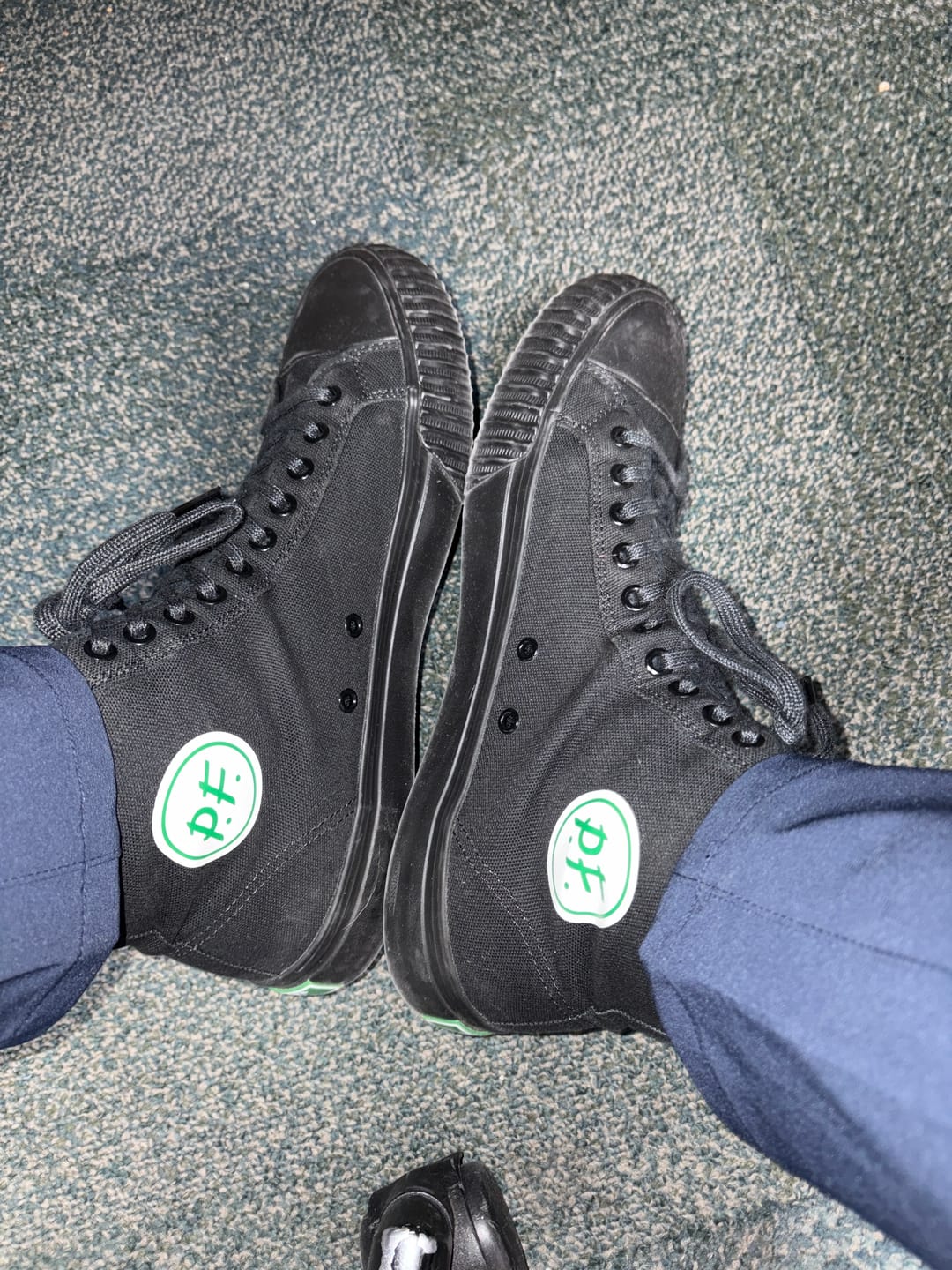 Customer photo review of 1993 Center High-Top Black