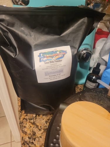 Customer photo review of Organic Goat Milk Powder