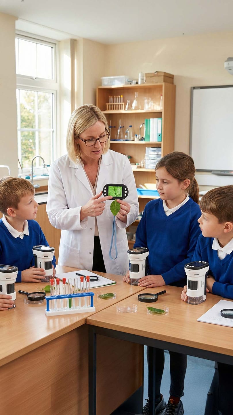 Customer photo review of The Digital WonderScope™ – For Schools & Learning Programs
