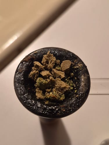 Customer photo review of THCA Moroccan Hash
