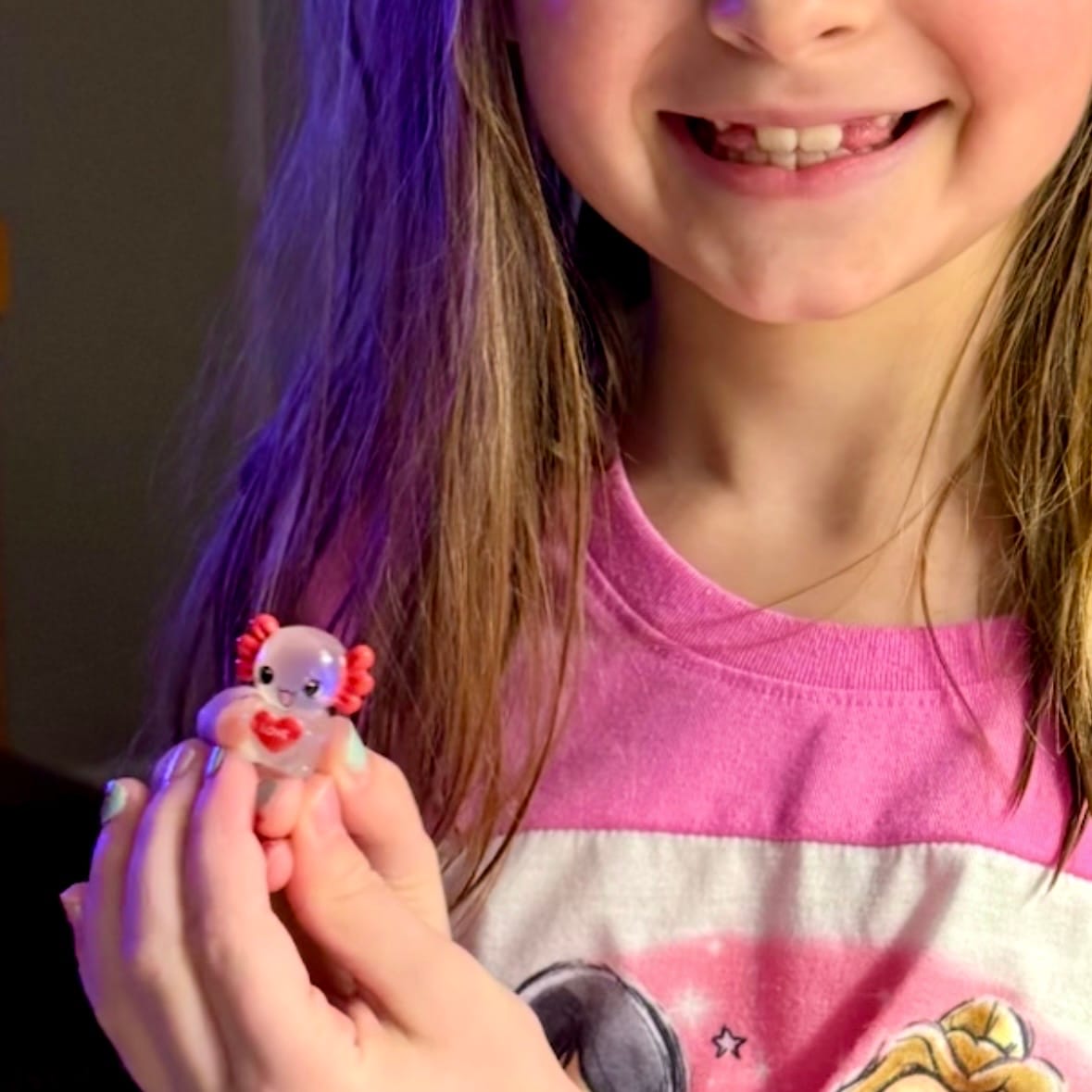 Customer photo review of VALENTINE Kids Bath Bombs Collection with Holiday Themed Toys - 6 ct