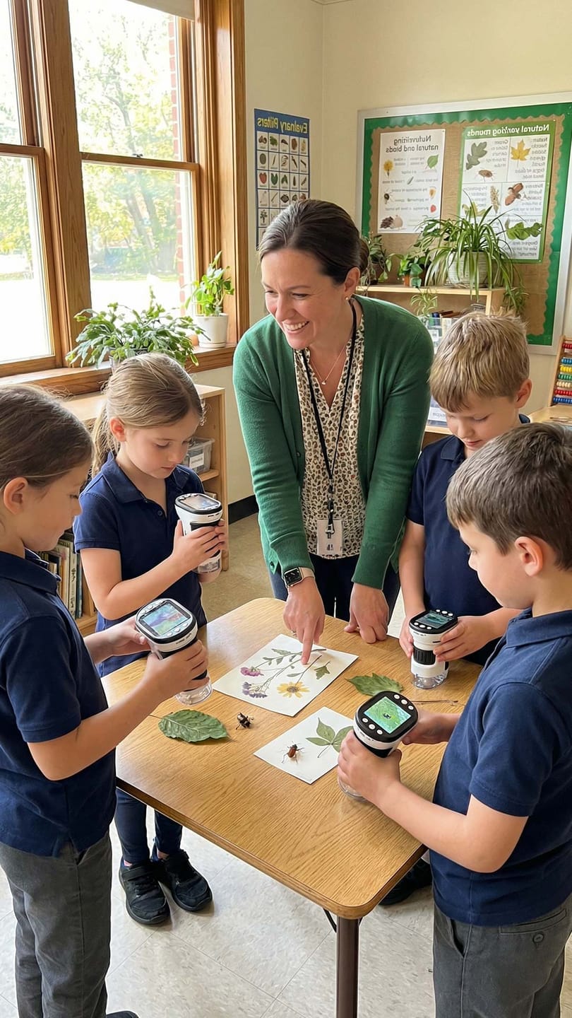 Customer photo review of The Digital WonderScope™ – For Schools & Learning Programs