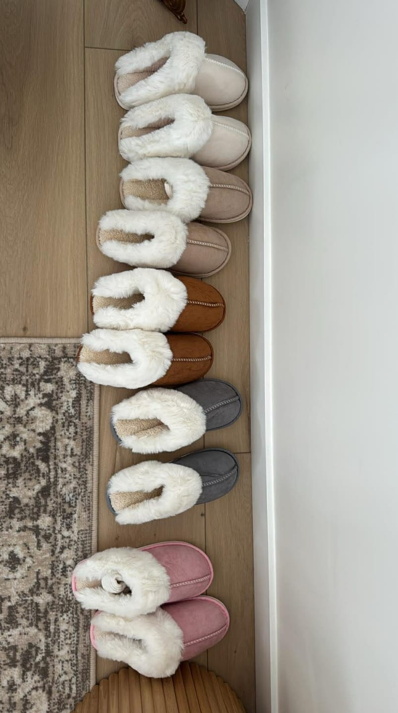 Customer photo review of Nordic Comfy Slippers