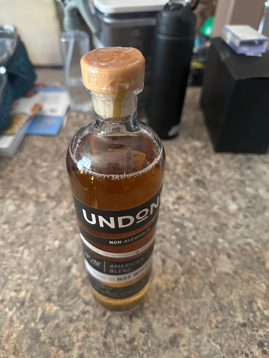 Customer photo review of UNDONE No. 3 American Malt NOT WHISKEY