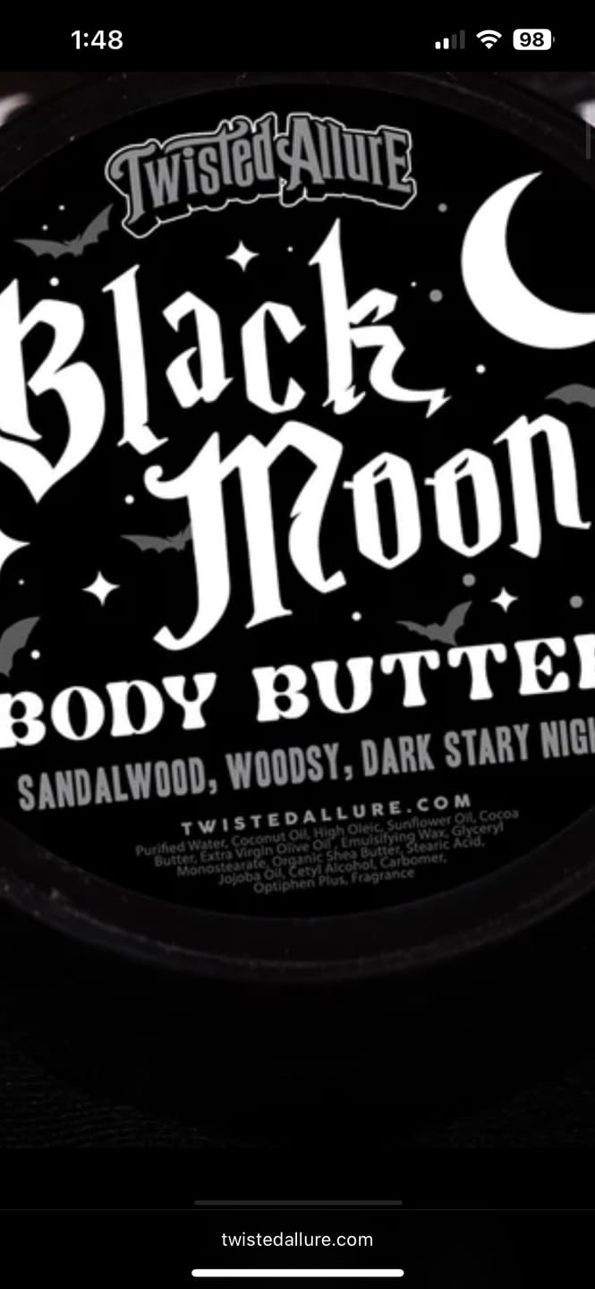 Customer photo review of Black Moon Body Butter