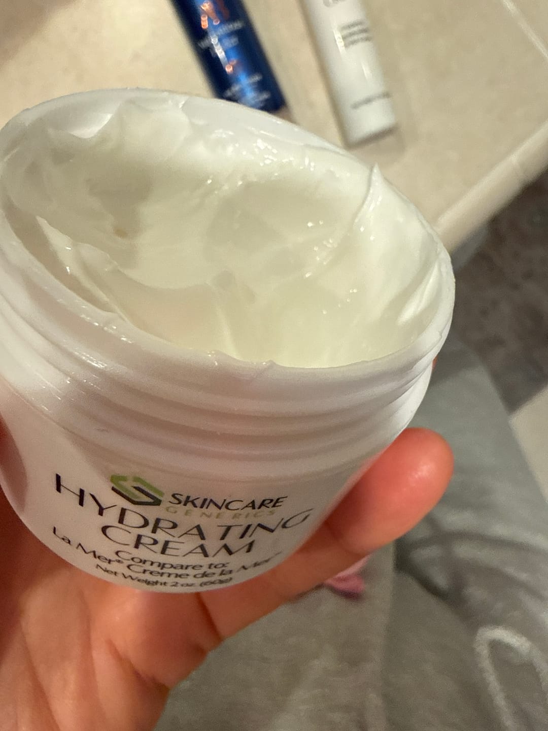 Customer photo review of HYDRATING CREAM | BARRIER SUPPORT