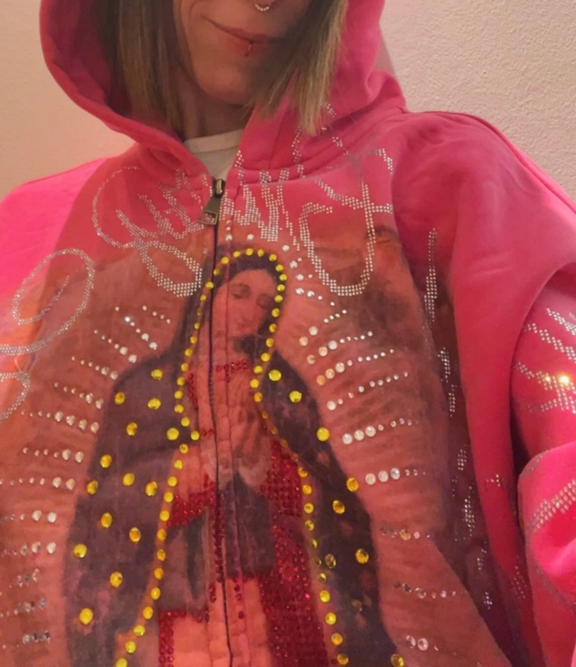Customer photo review of Radiant Virgin Hoodie-356