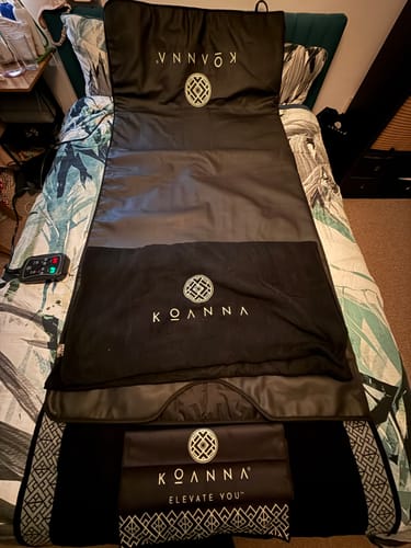 Customer photo review of Koanna® Infrared Sauna Blanket