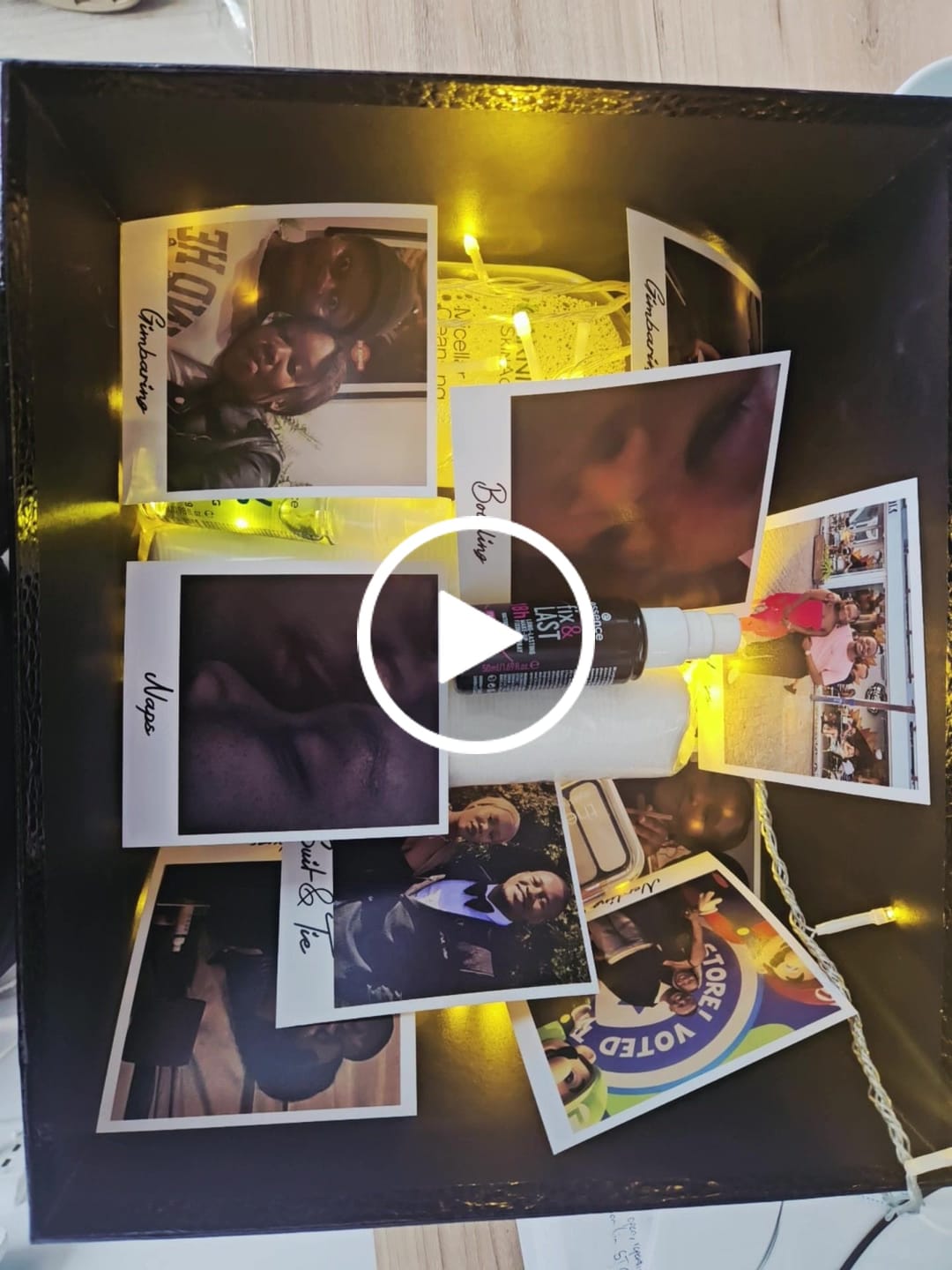 Customer video review of Polaroid Photo Prints - (12 photos per set / 10cm x 12cm each)