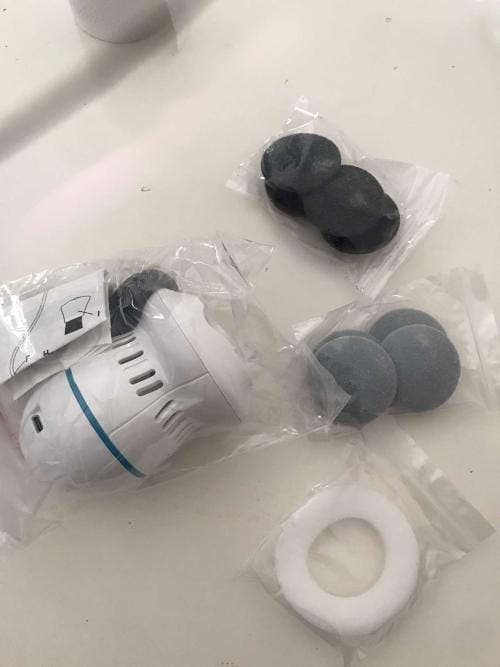 Customer photo review of FeetCARE PRO™ | Fjerner Hard Hud Raskt & Effektivt