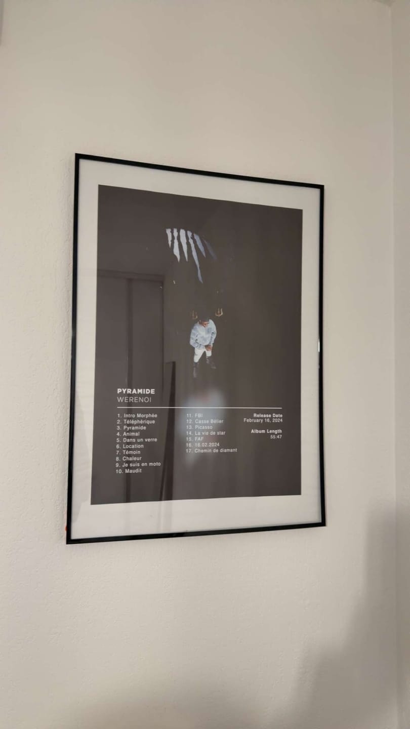 Customer photo review of Pyramide Werenoi Poster