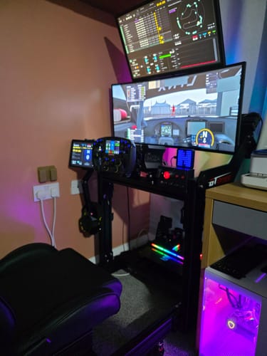 Customer photo review of Simsonn VAM Pro Linear Motor -  the Pedals Haptic Reactor for Vibration Feedback