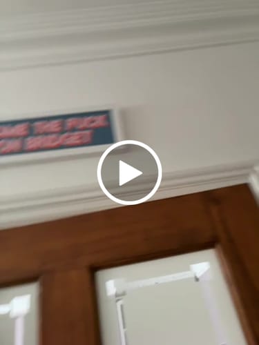 Customer video review of Come The Fuck On Bridget Framed Print
