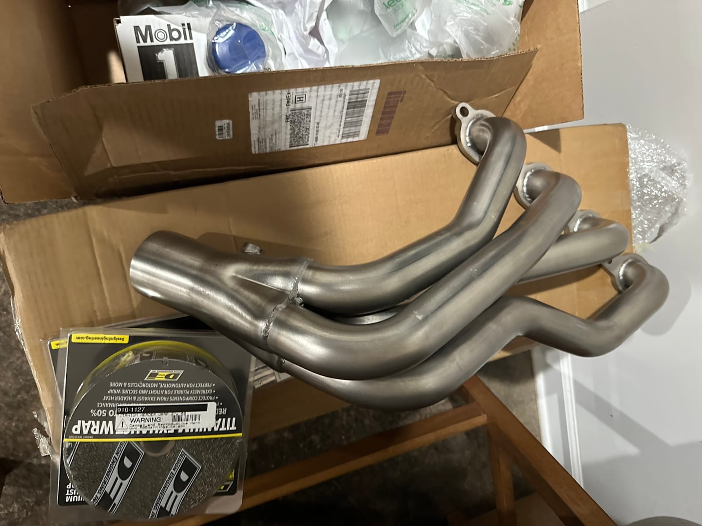 Customer photo review of Corvette C7 1.875 X 3.0 Inches Performance Long Tube Header