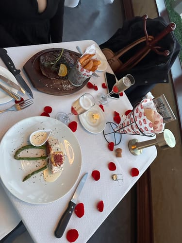 Customer photo review of Cena Romántica