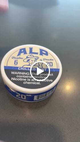 Customer video review of Chilled Mint Nicotine Pouches