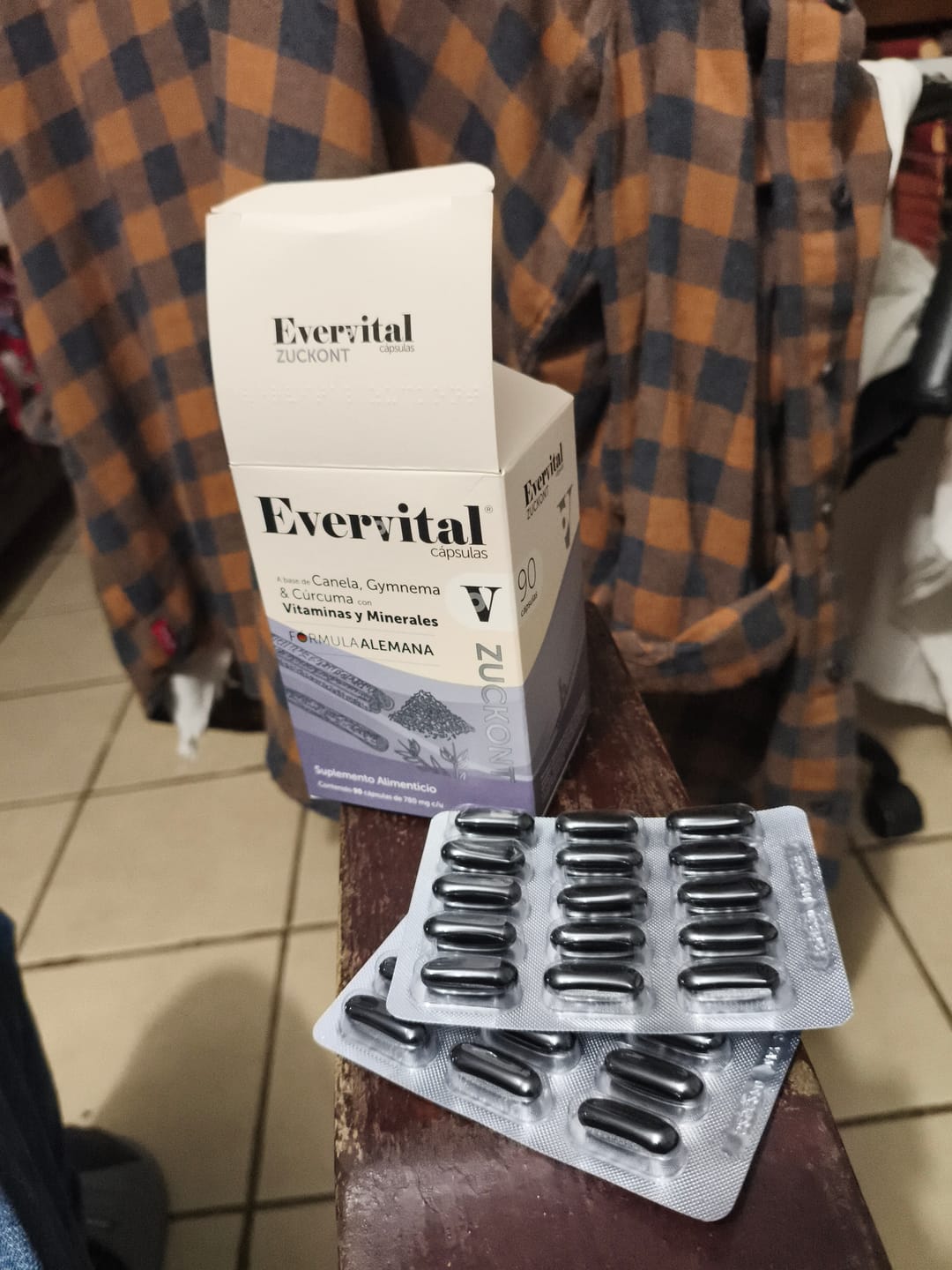 Customer photo review of Evervital® Zuckont 90 Cápsulas