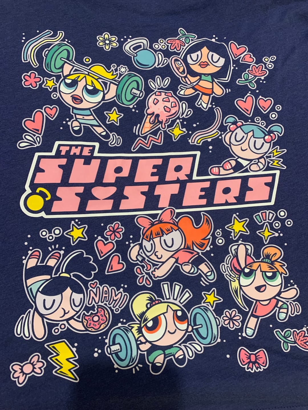 Customer photo review of SUPER SISTERS NAVY - MUJER