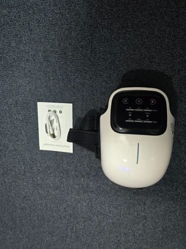 Customer photo review of Smart Heated Cordless Knee Massager - Fast Joint Pain Relief & Recovery