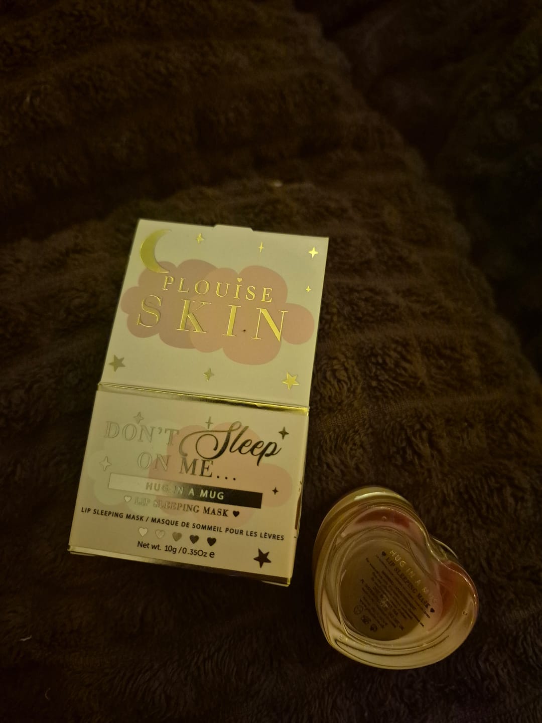 Customer photo review of P.Louise Lip Sleeping Mask