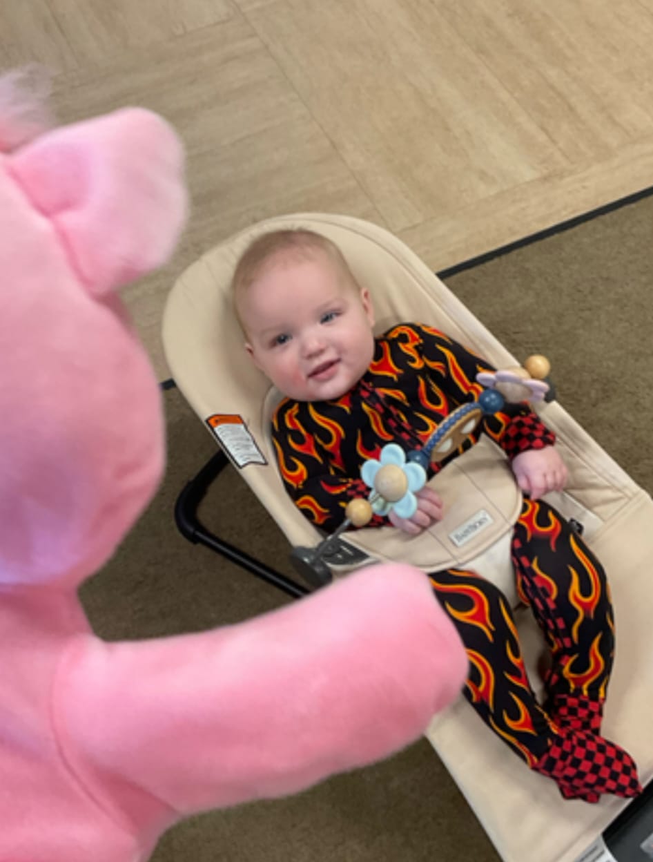Customer photo review of Bamboo Zippy Sleeper in Inkworks