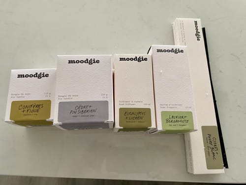 Customer photo review of Bougie - Cardamome + Romarin
